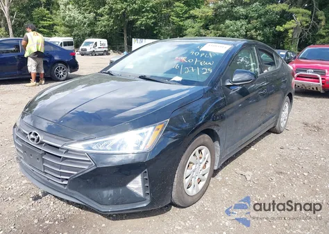 2019 Hyundai Elantra Se из США, поврежденный, VIN 5NPD74LF5KH444971